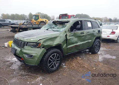 2021 Jeep Grand Cherokee Trailhawk 4X4 из США, поврежденный, VIN 1C4RJFLT6MC632082